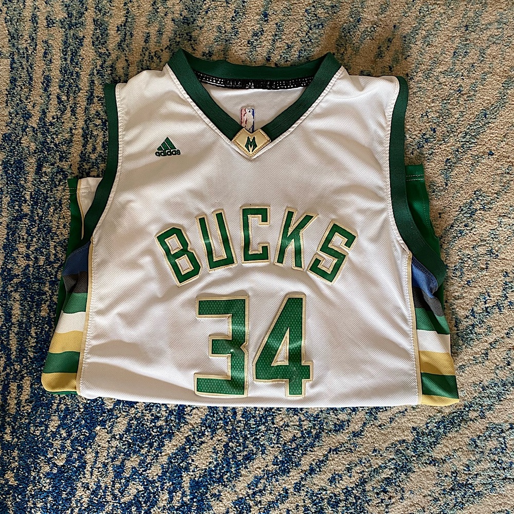 Real Deal NBA Bucks Jersey by ADIDAS 💥🙌  | sleeveless | great condition |